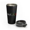 Free ish JuneTeenth Black History Month Stainless Steel Travel Mug