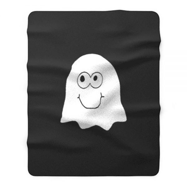 Frohliches Halloween Gespenst Fleece Blanket