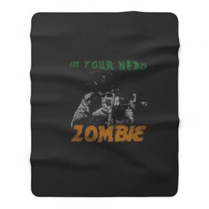 From The Cranbarries Song Zombie Fleece Blanket