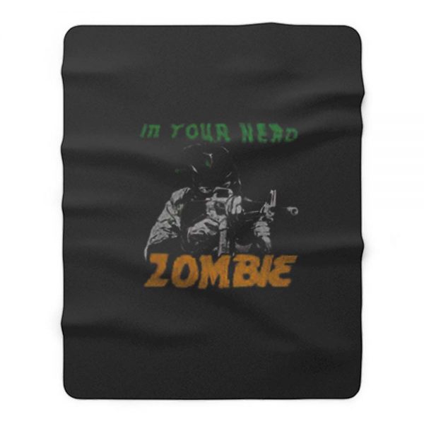 From The Cranbarries Song Zombie Fleece Blanket