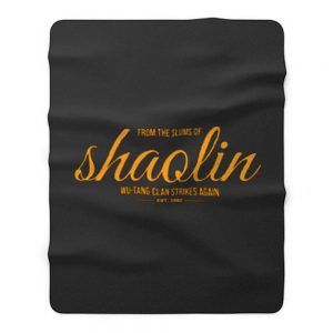 From the Slums of Shaolin Fleece Blanket