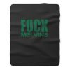 Fuck Melvins Fleece Blanket