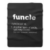 Funcle Definition Fleece Blanket