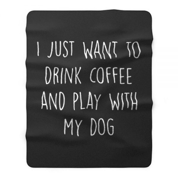 Funny Coffee og Lover Gift Ideas For Her Coffee Fleece Blanket