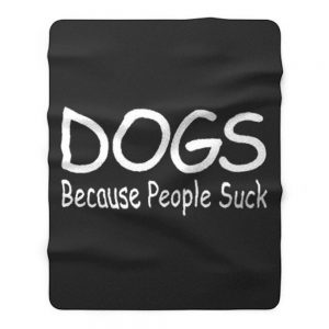 Funny Dog Fleece Blanket