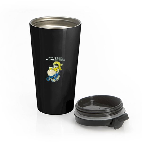 Funny Drinking Stainless Steel Travel Mug