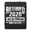 Funny Retirement Fleece Blanket