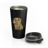 Funny Shar Pei Dog Cartoon Stainless Steel Travel Mug