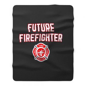 Future Firefighter Fleece Blanket