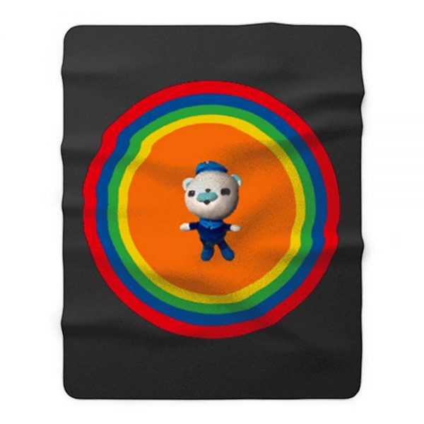 Gabriel Dresden Club Quarantine Blue Bear Fleece Blanket