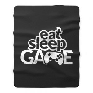 Gaming Hoody Boys Girls Kids Childs Eat Sleep Game Fleece Blanket