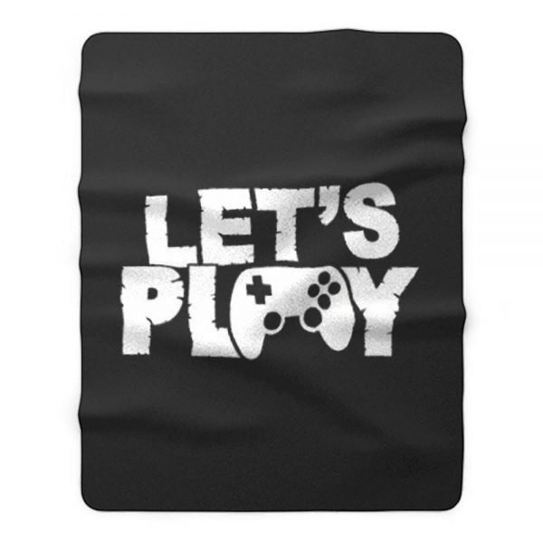 Gaming Hoody Boys Girls Kids Childs Lets Play Fleece Blanket