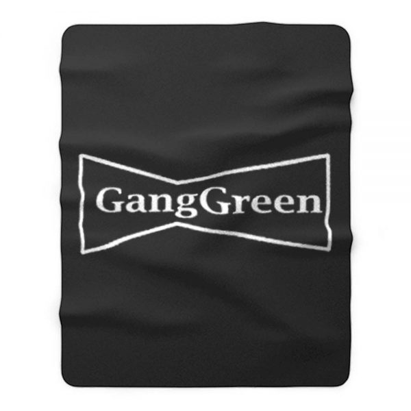 Gang Green Metal Punk Rock Band Fleece Blanket