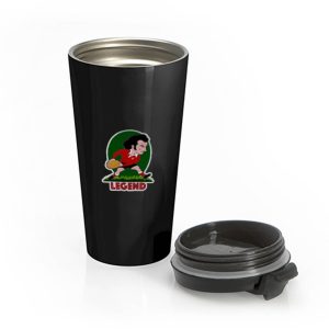 Gareth Edwards Wales Rugby Legend Stainless Steel Travel Mug