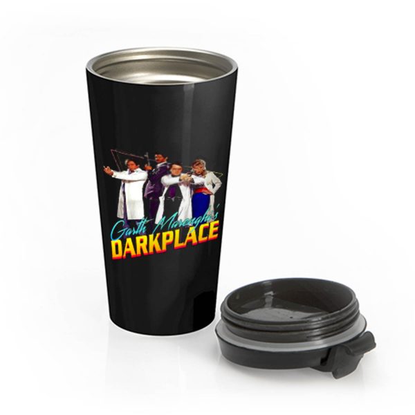 Garth Marenghis Darkplace 80s Version TV Series Stainless Steel Travel Mug