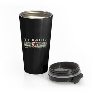 Gasoline Texaco Stainless Steel Travel Mug