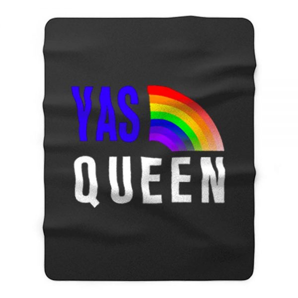 Gay Pride Lgbtq Flag Retro Fleece Blanket