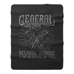 General Contractor Fleece Blanket