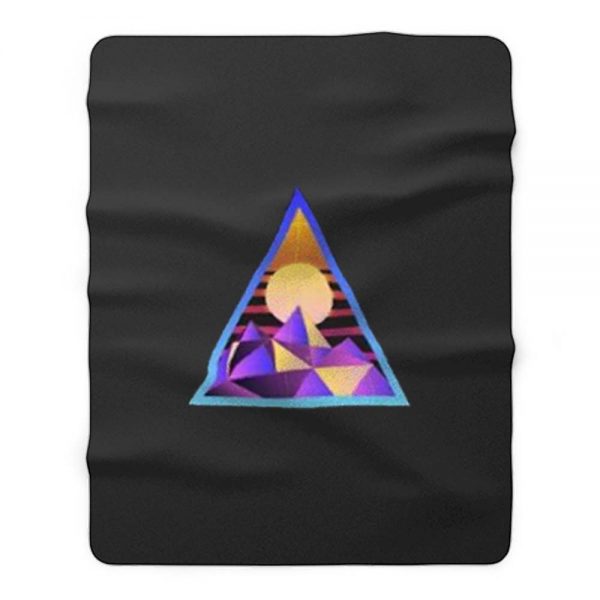 Geometric Abstract Fleece Blanket