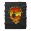 Get High Go Fishing Fisherman Fleece Blanket