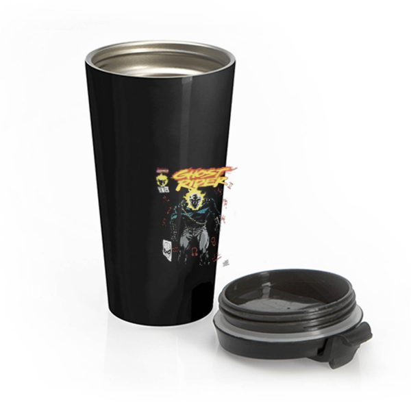 Ghost Rider Movie Vintage Stainless Steel Travel Mug