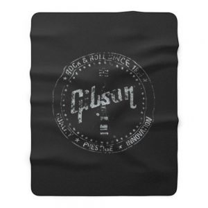 Gibson Guitar Fleece Blanket