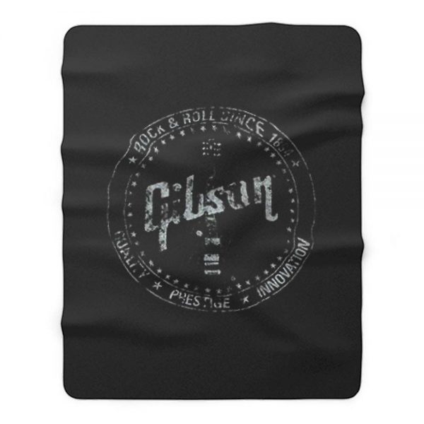 Gibson Guitar Fleece Blanket