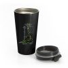 Giraffe with Hookah Stainless Steel Travel Mug