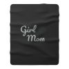 Girl Mom Fleece Blanket