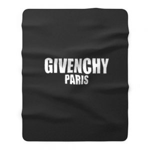 Givenchy Paris Fleece Blanket