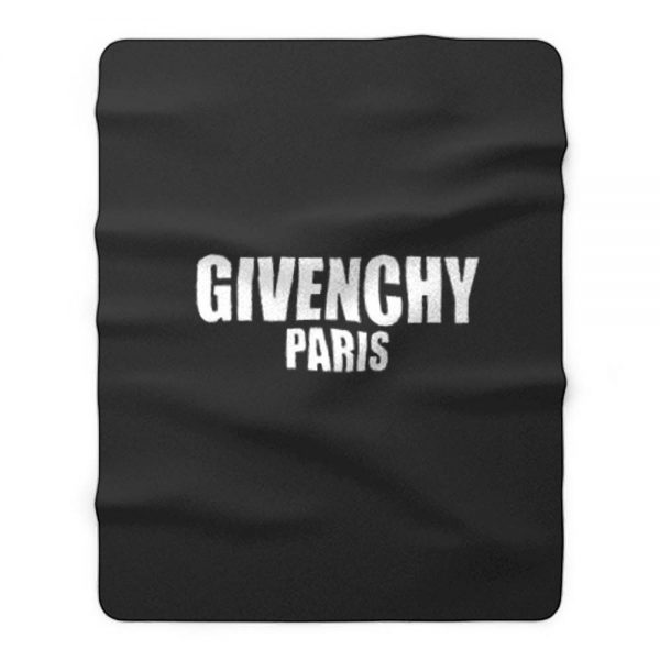 Givenchy Paris Fleece Blanket