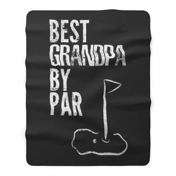 Golf Grandpa Fleece Blanket