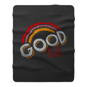 Good Vibes Fleece Blanket