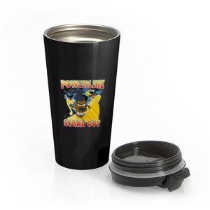 Goofy Power Stand Out Stainless Steel Travel Mug