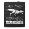 Grandpasaurust Get Jurasskicked Fleece Blanket