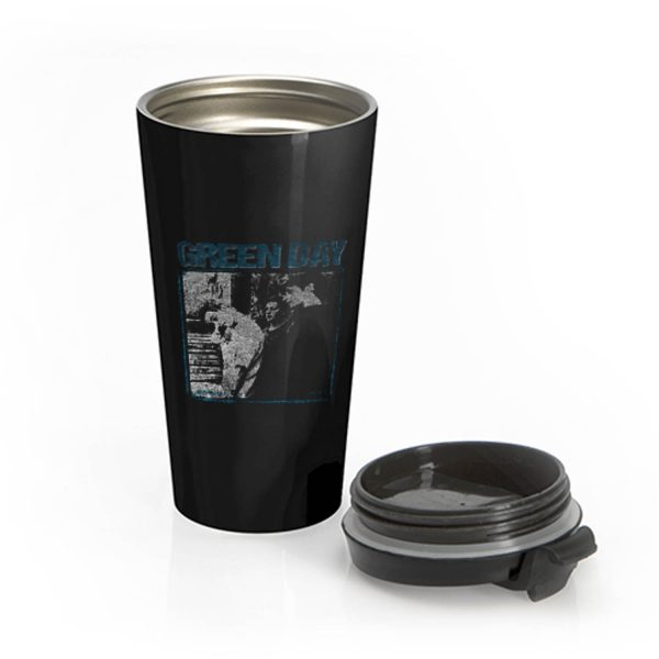 Green Day Vintage Retro Band Stainless Steel Travel Mug