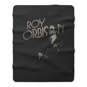 Guitarist Roy Orbison Fleece Blanket