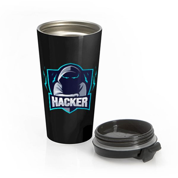 Hacker Stainless Steel Travel Mug