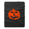 Halloween Kurbiskopf Damen Fleece Blanket