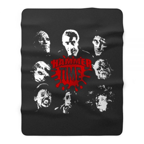 Hammer Time Horror Fleece Blanket