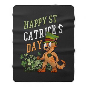 Happy Saint Catricks Day Fleece Blanket