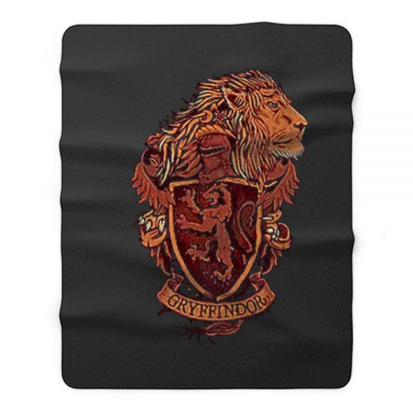 Harry Potter Gryffindor Lion Fleece Blanket