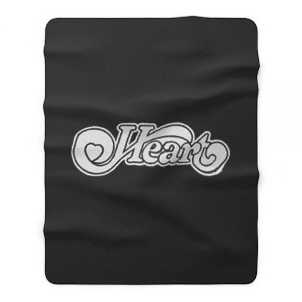 Heart Nancy Wilson Fleece Blanket