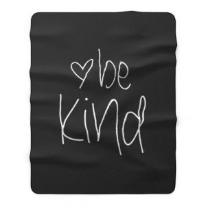 Hearts Inspiration Be Kind Fleece Blanket