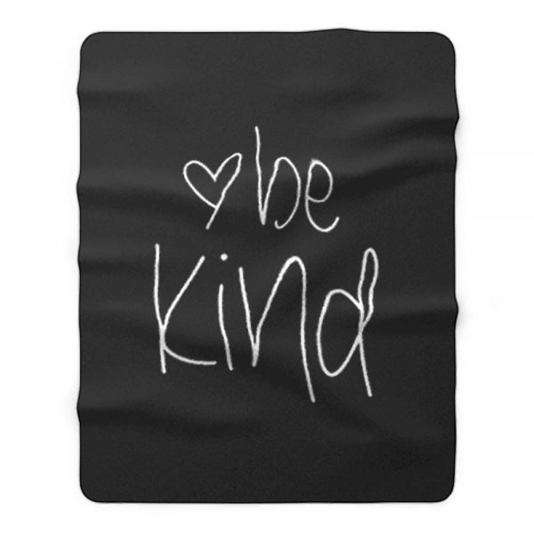 Hearts Inspiration Be Kind Fleece Blanket