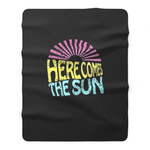 Here Comes The Sun Fleece Blanket