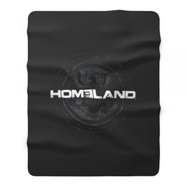 Homeland Emblem Logo Showtime Fleece Blanket