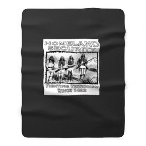 Homeland Security Fleece Blanket