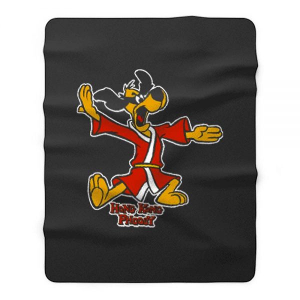 Hong Kong Phooey Funny Fleece Blanket