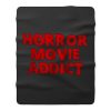 Horror Movie Addict Fleece Blanket